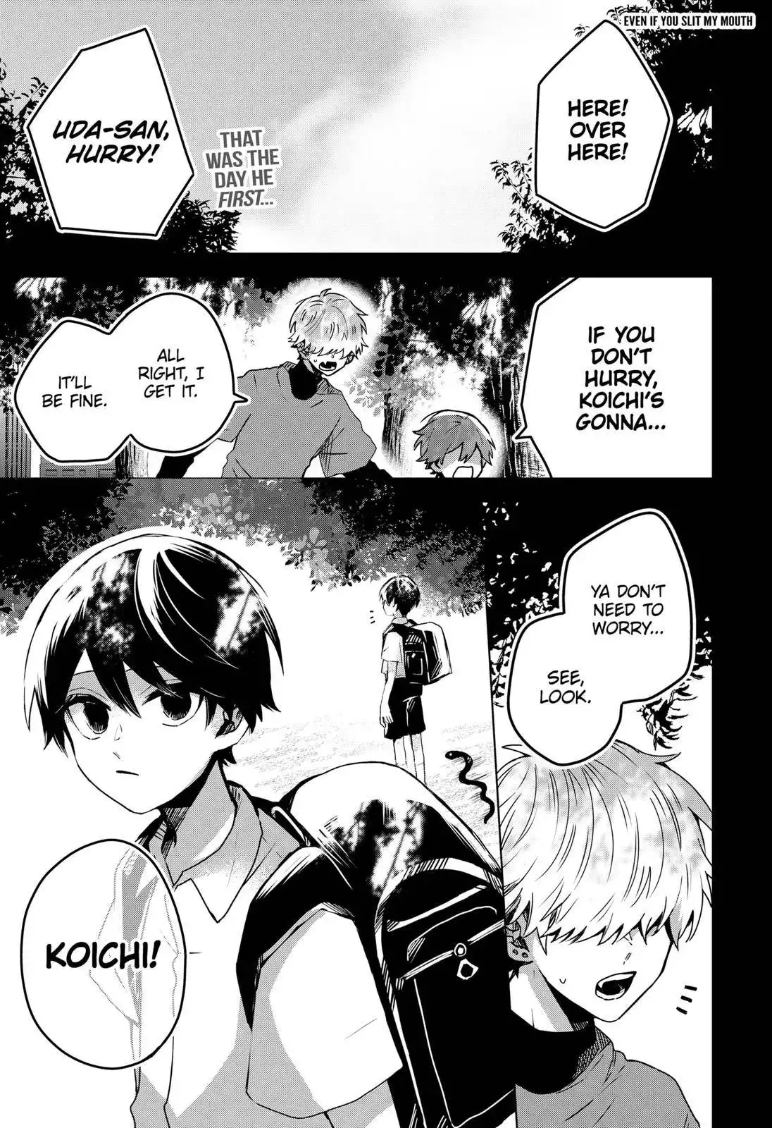 Kuchi ga Saketemo Kimi ni wa (2020) Chapter 26 1